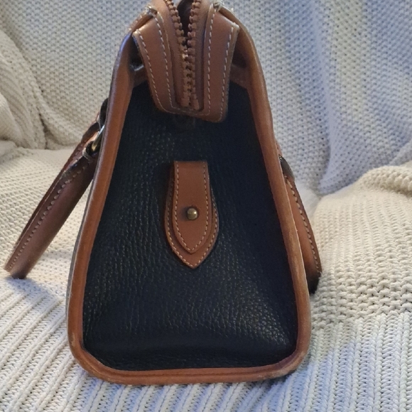 Dooney & Bourke Brown Leather Handbag - Picture 4 of 16
